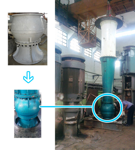 Retrofitting of Condenser Cooling Water (CW) Pump